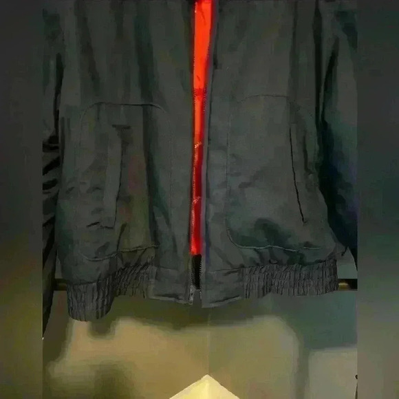 Vintage‎ Mcgregor Winter Men’s Bomber Jacket Navy Blue Size Large Excellent - Picture 4 of 15